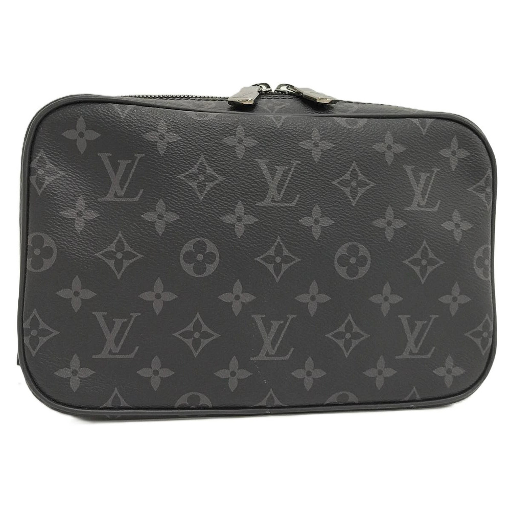 Louis Vuitton Trousseau Toilette Shoulder Bag Monogram Eclipse Black